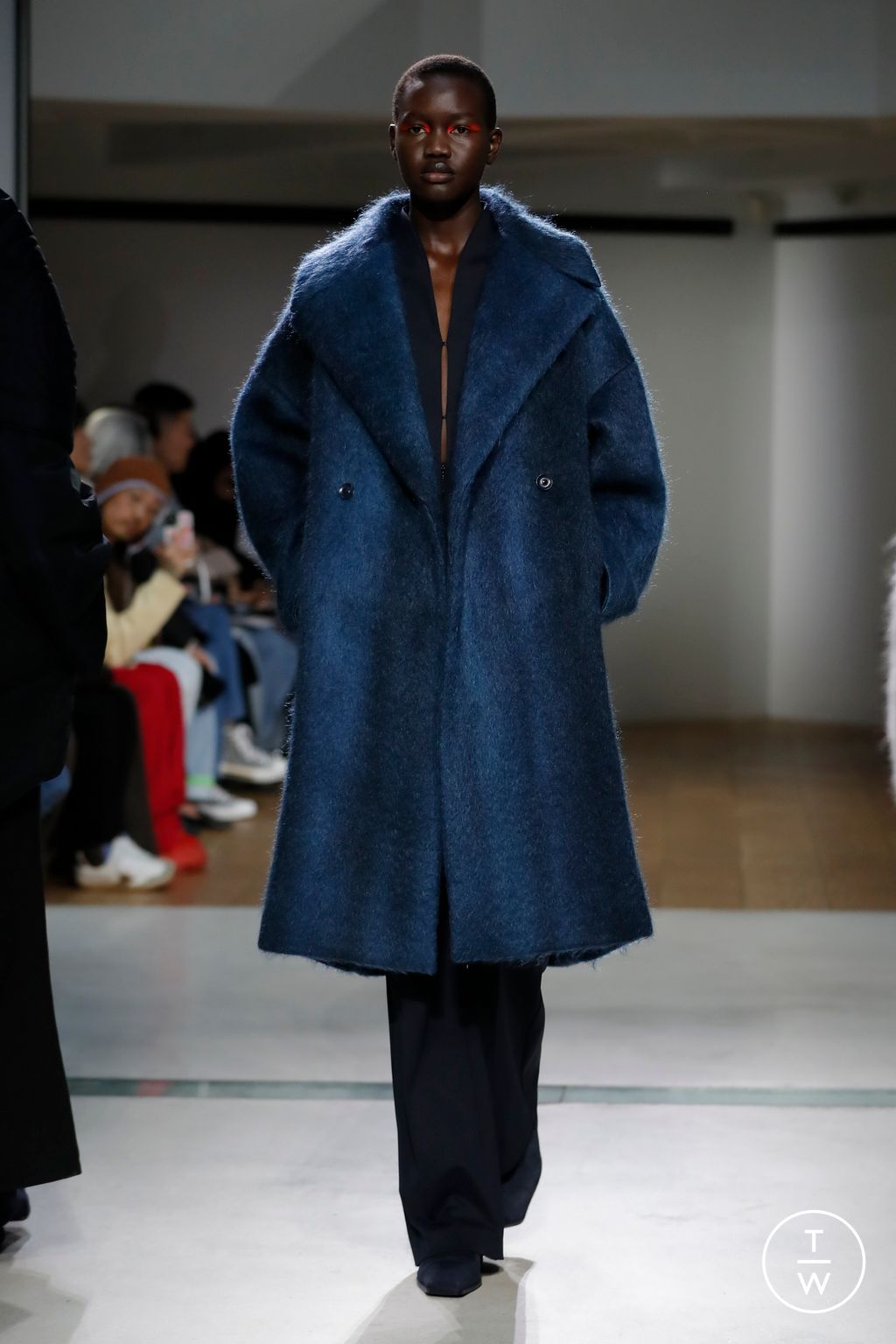 Fashion Week Paris Fall/Winter 2024 look 33 de la collection Mame Kurogouchi womenswear