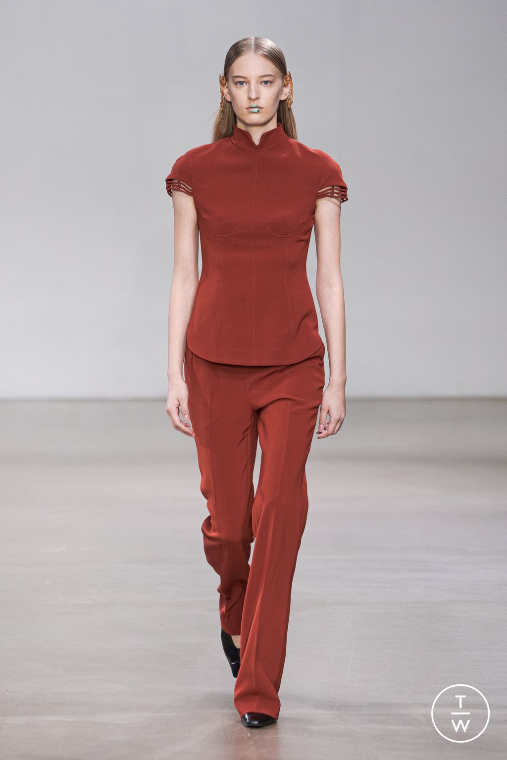 Fashion Week Paris Spring/Summer 2023 look 27 from the Mame Kurogouchi collection 女装