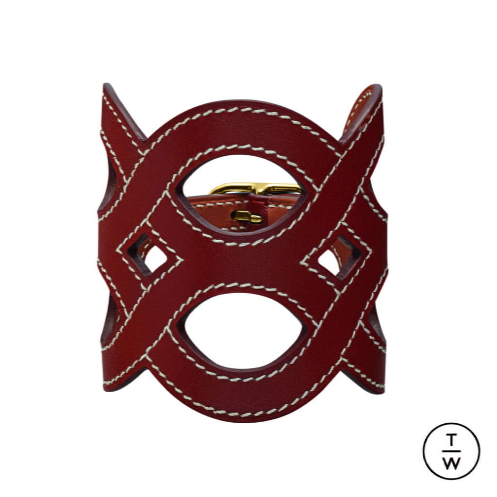 Fashion Week Paris Spring/Summer 2021 look 84 from the Hermès collection womenswear accessories