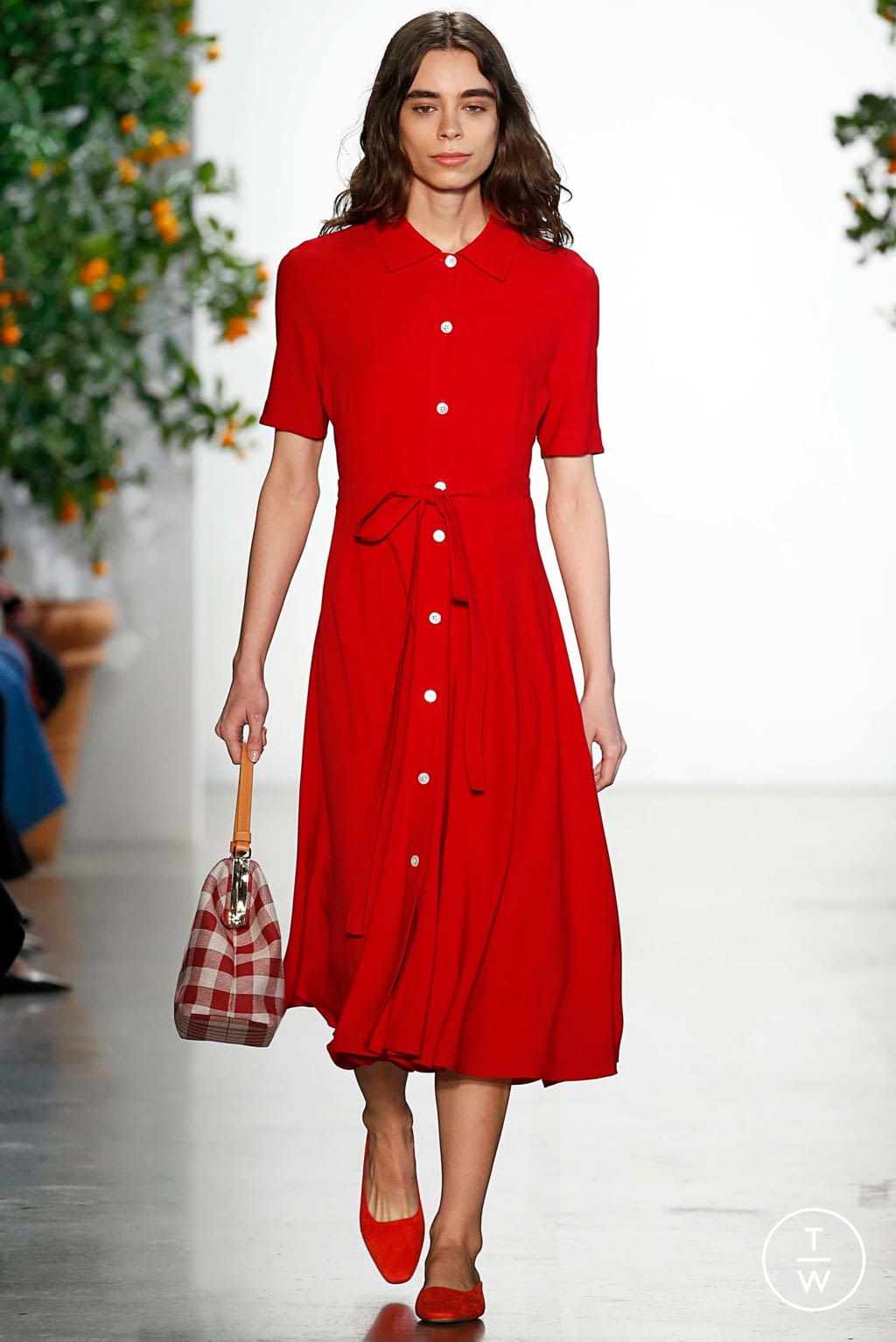 Fashion Week New York Spring/Summer 2018 look 27 from the Mansur Gavriel collection 女装
