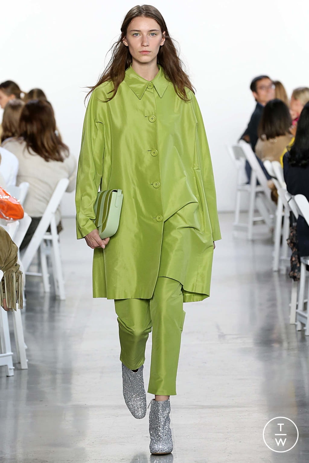 Fashion Week New York Fall/Winter 2018 look 15 from the Mansur Gavriel collection 女装