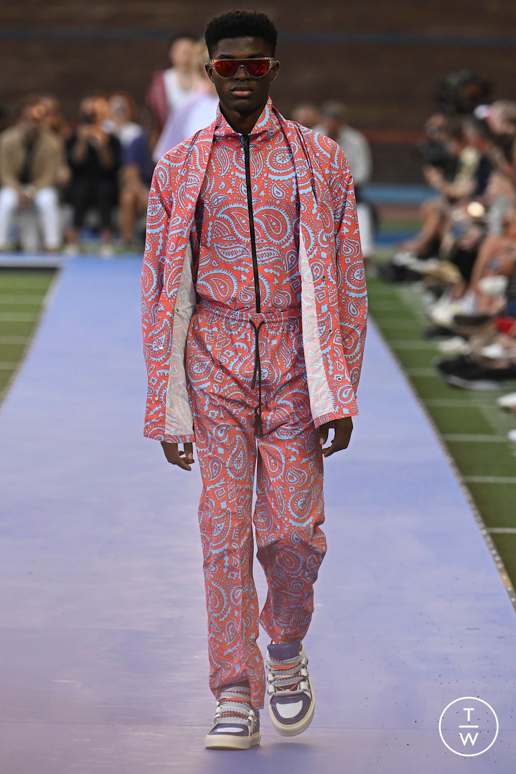 Fashion Week Milan Spring/Summer 2023 look 9 from the Marcelo Burlon County of Milan collection 男装