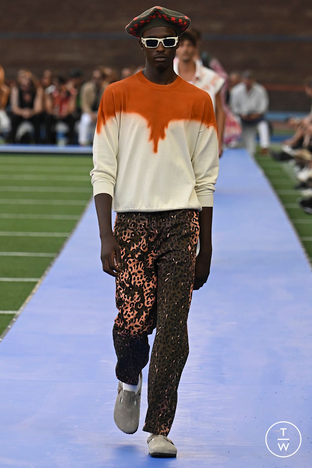 Fashion Week Milan Spring/Summer 2023 look 13 from the Marcelo Burlon County of Milan collection menswear