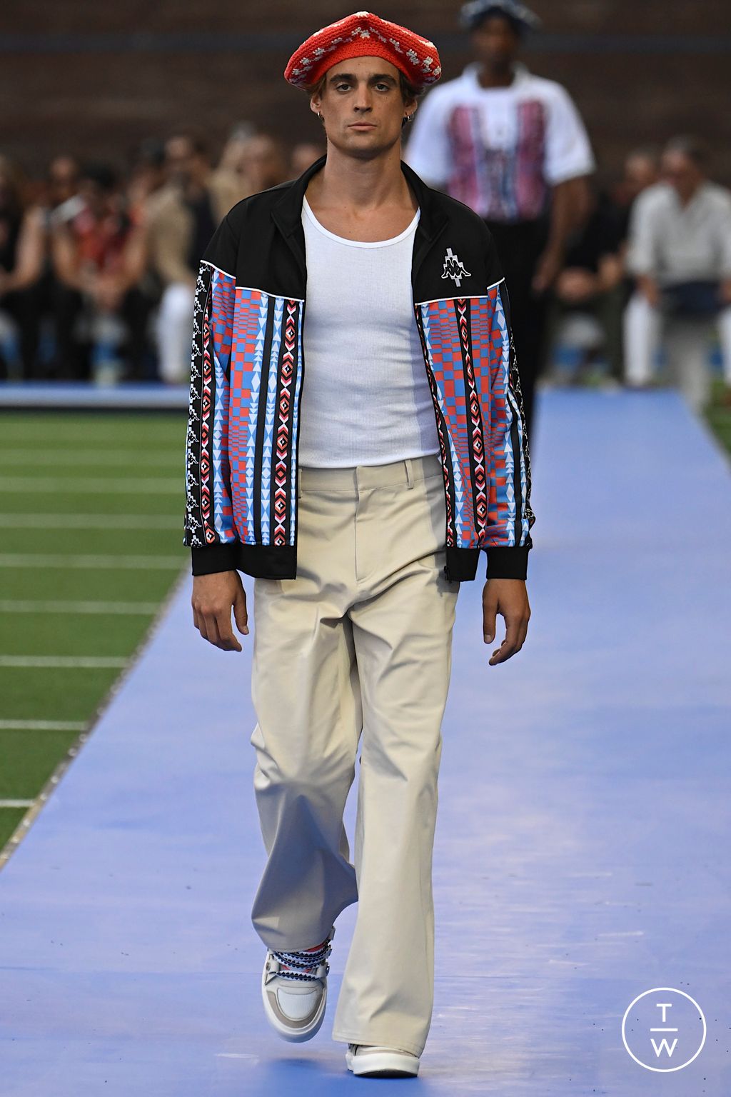 Fashion Week Milan Spring/Summer 2023 look 35 from the Marcelo Burlon County of Milan collection menswear