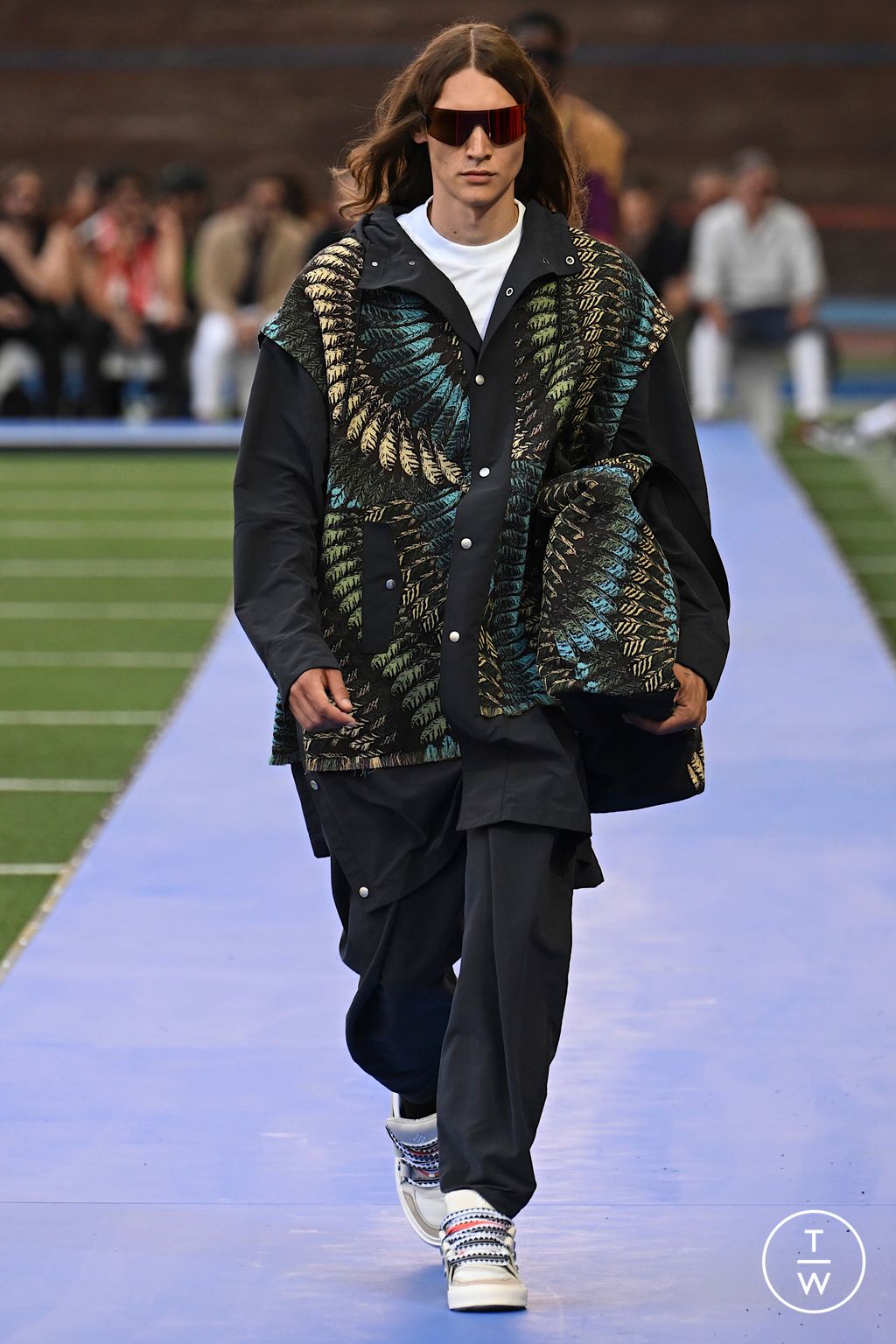 Fashion Week Milan Spring/Summer 2023 look 46 from the Marcelo Burlon County of Milan collection 男装