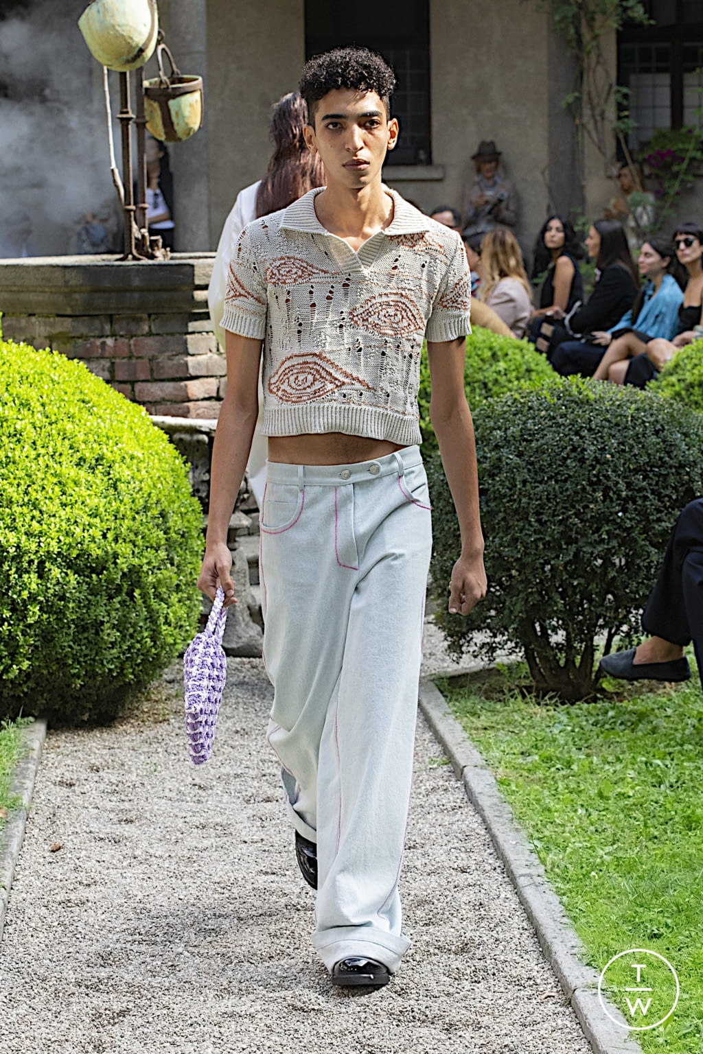 Fashion Week Milan Spring/Summer 2022 look 24 from the Marco Rambaldi collection 女装