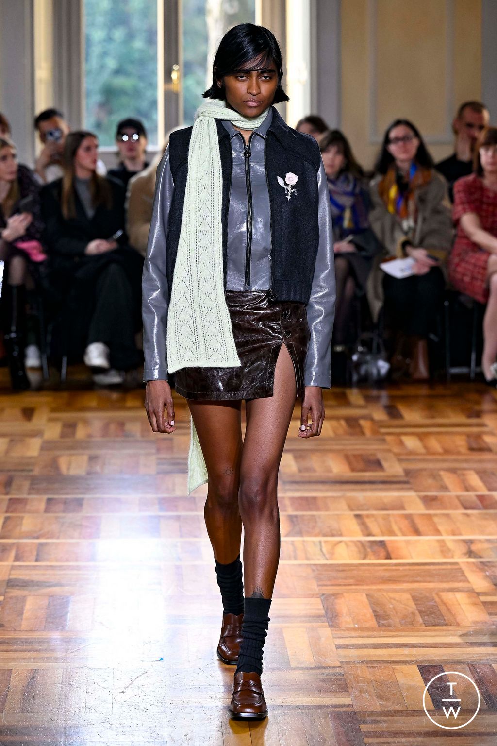 Fashion Week Milan Fall/Winter 2024 look 6 de la collection Marco Rambaldi womenswear