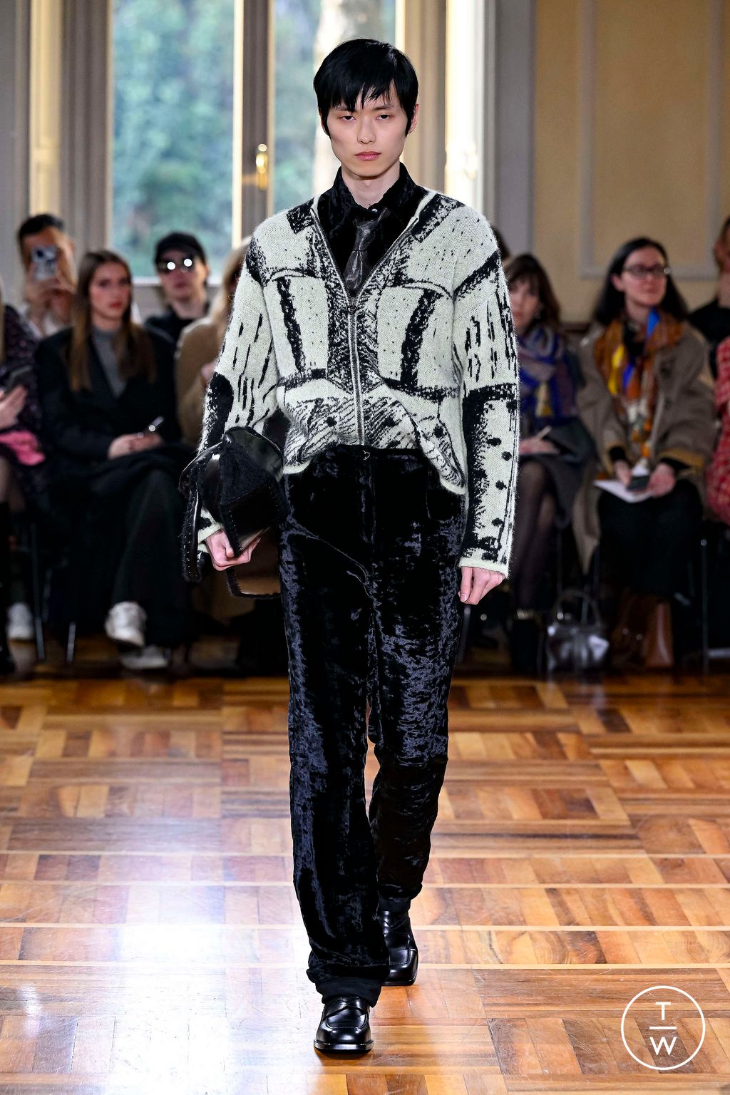 Fashion Week Milan Fall/Winter 2024 look 9 from the Marco Rambaldi collection womenswear
