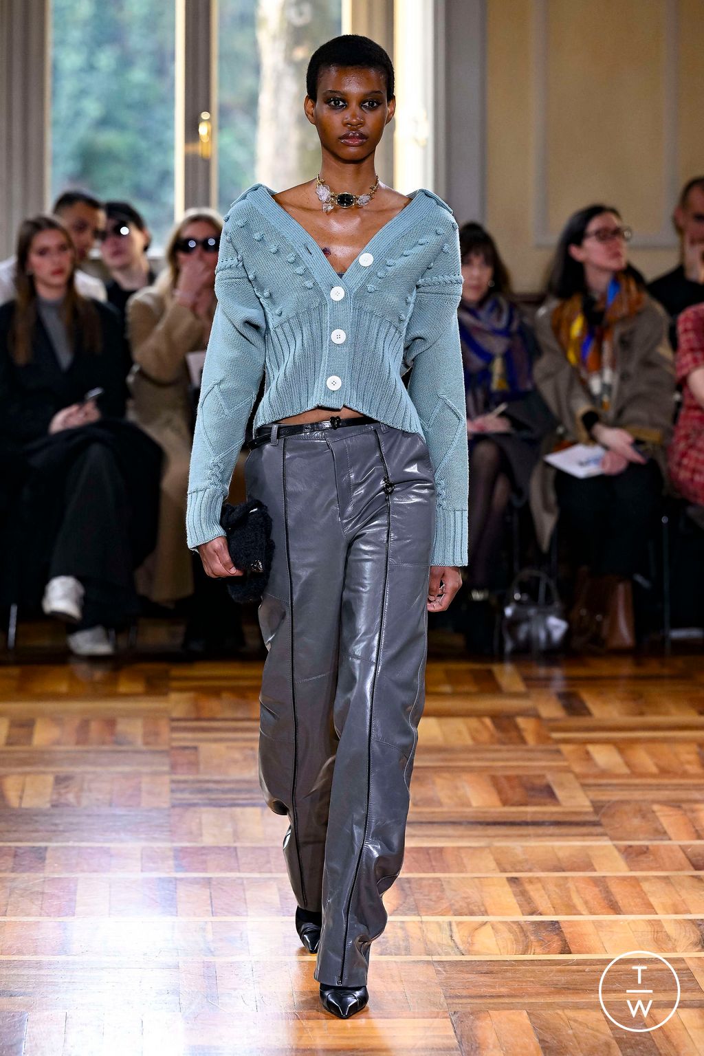 Fashion Week Milan Fall/Winter 2024 look 11 de la collection Marco Rambaldi womenswear