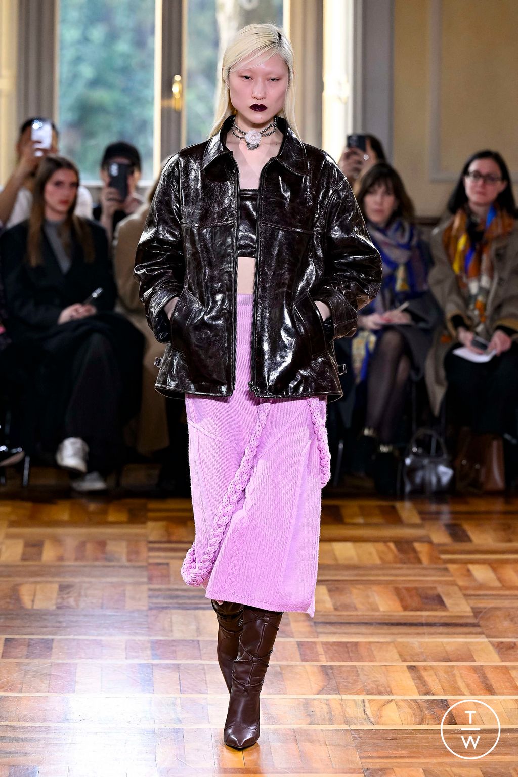 Fashion Week Milan Fall/Winter 2024 look 20 de la collection Marco Rambaldi womenswear