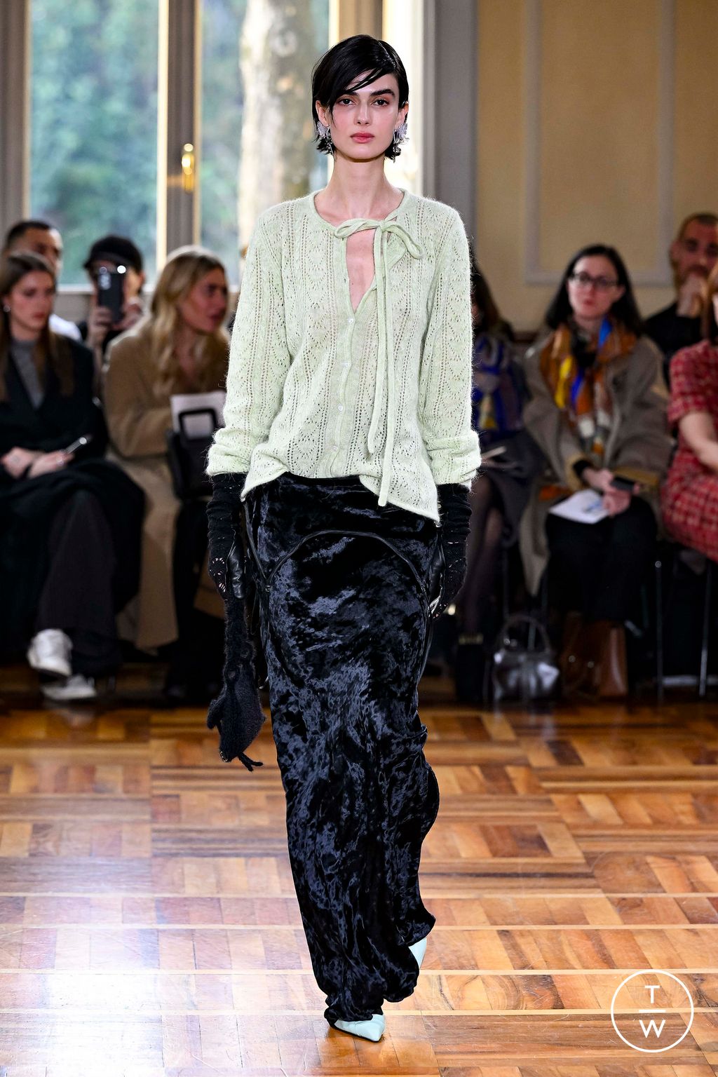 Fashion Week Milan Fall/Winter 2024 look 25 from the Marco Rambaldi collection womenswear