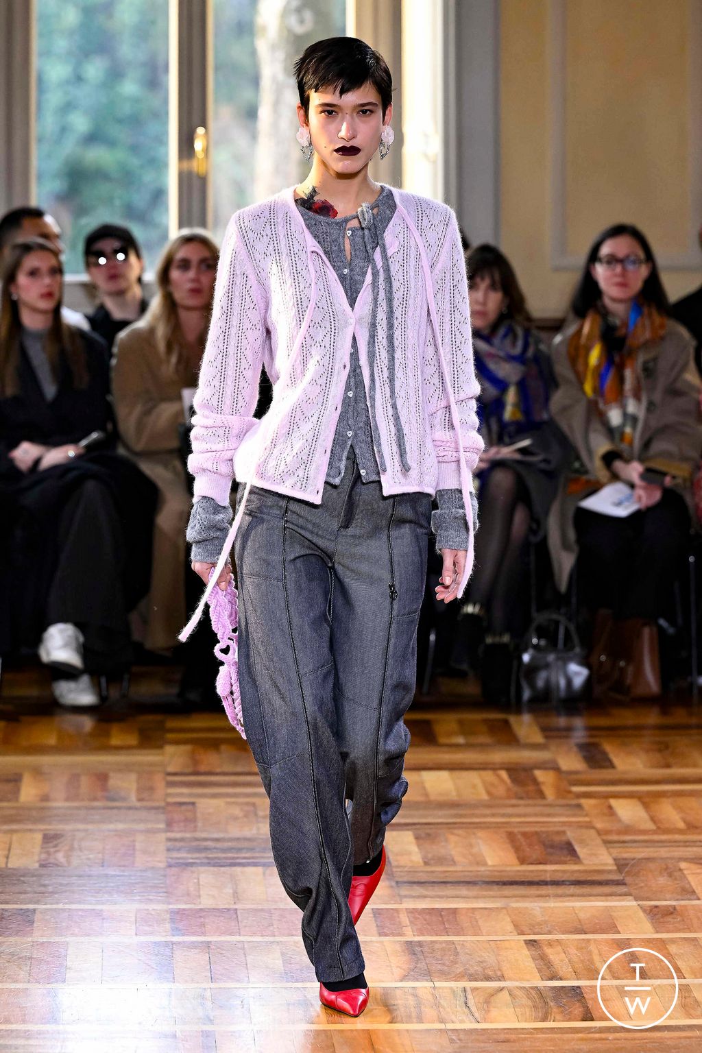 Fashion Week Milan Fall/Winter 2024 look 27 from the Marco Rambaldi collection womenswear