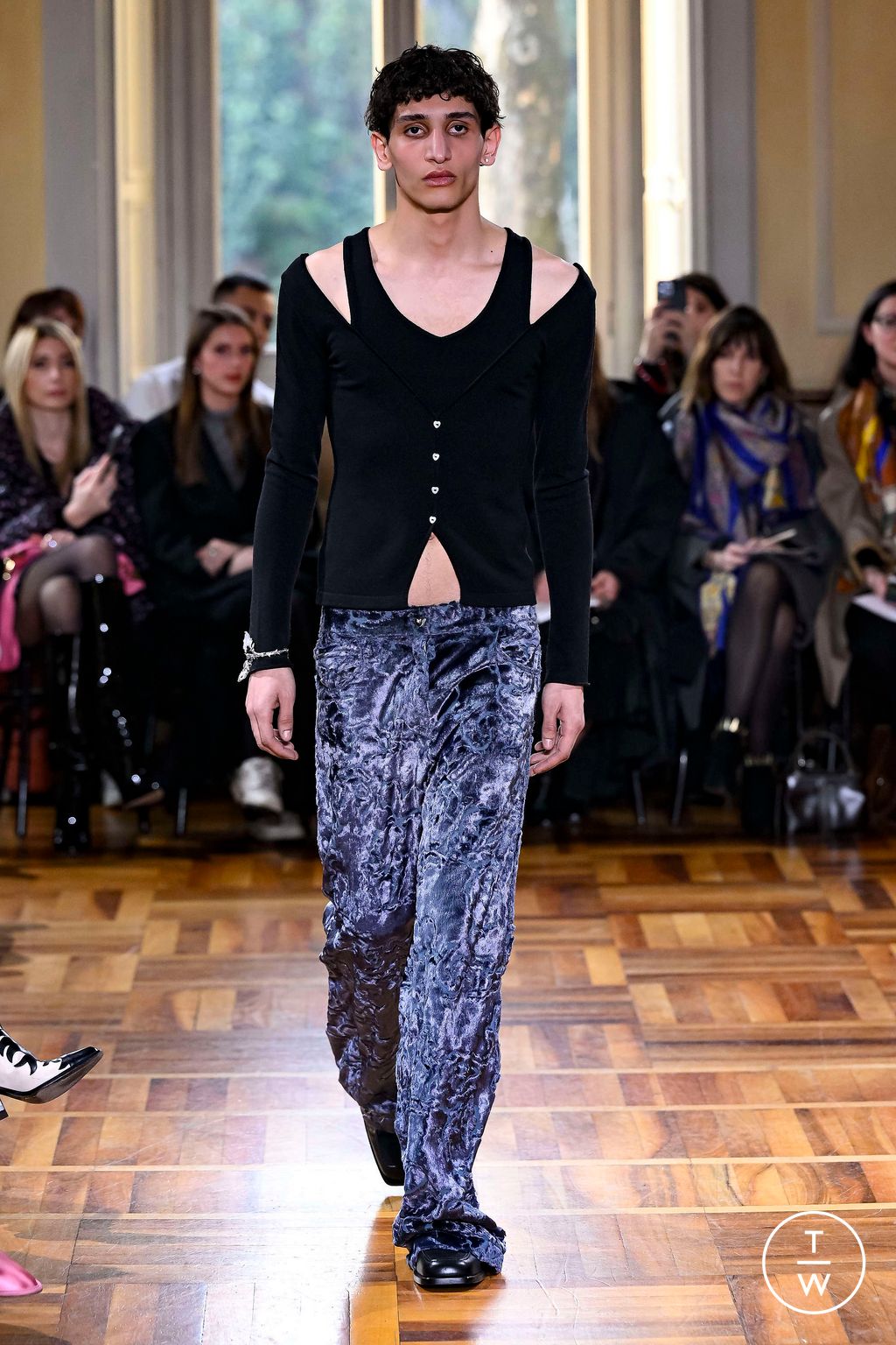 Fashion Week Milan Fall/Winter 2024 look 29 from the Marco Rambaldi collection womenswear