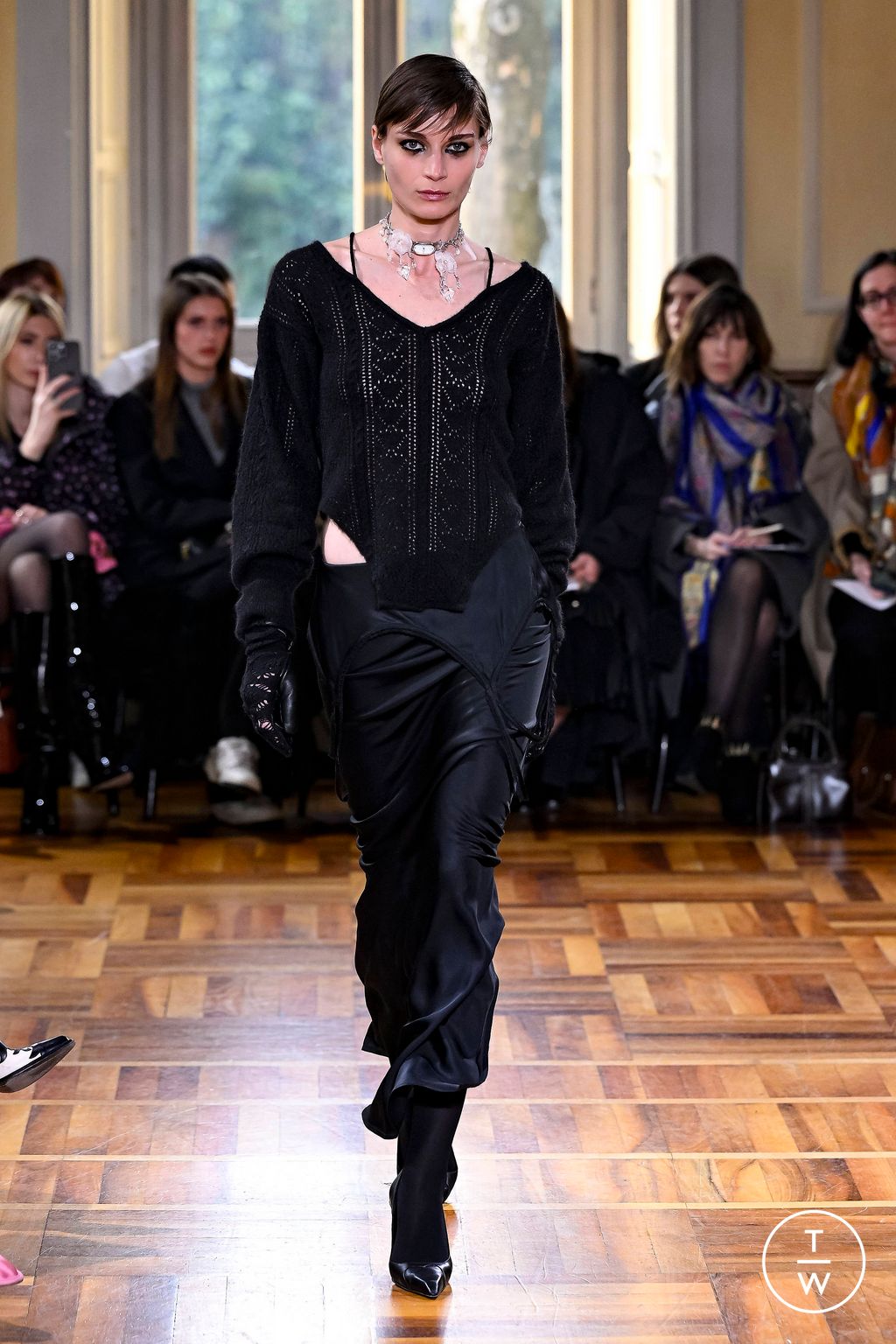 Fashion Week Milan Fall/Winter 2024 look 39 from the Marco Rambaldi collection womenswear