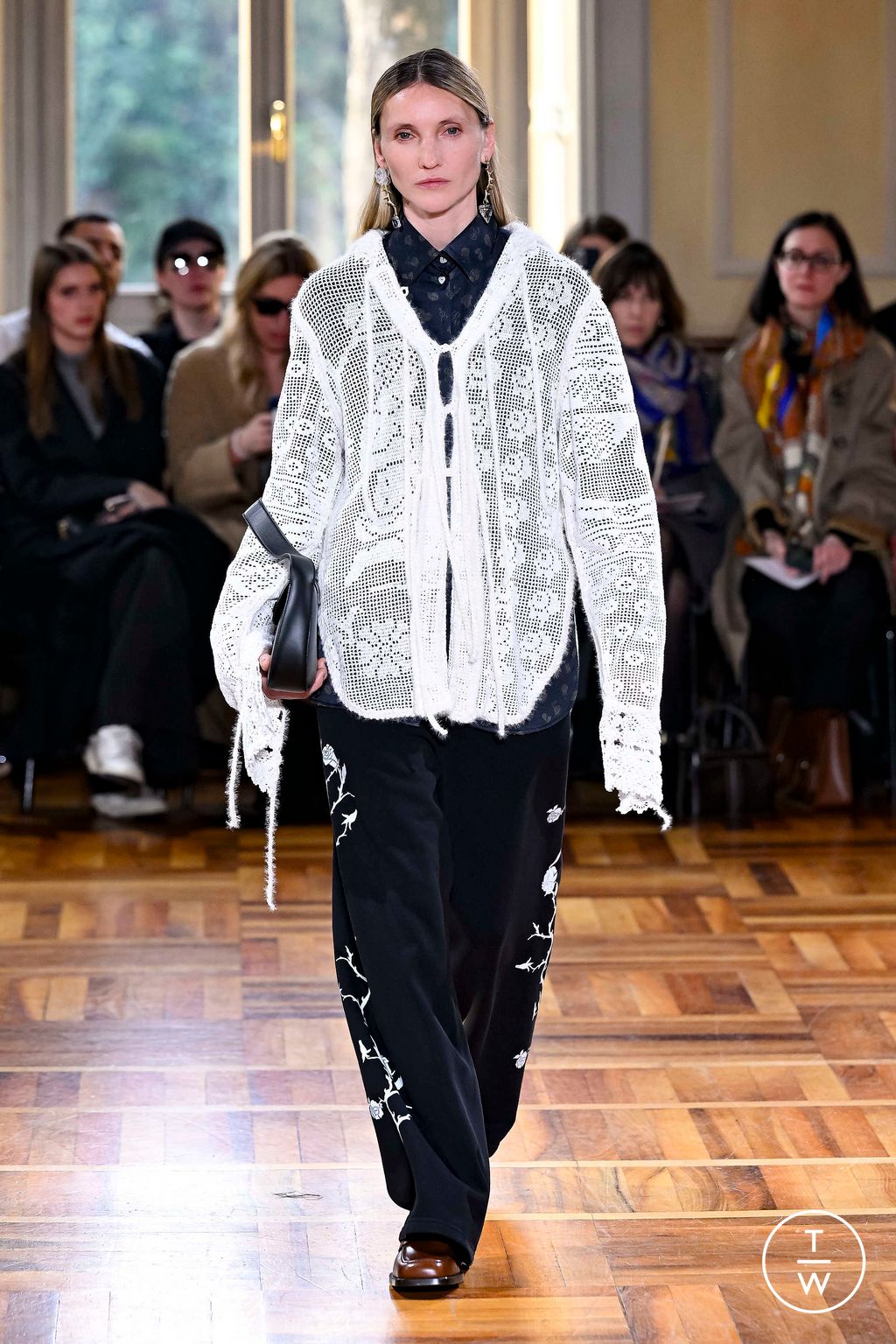 Fashion Week Milan Fall/Winter 2024 look 40 from the Marco Rambaldi collection womenswear