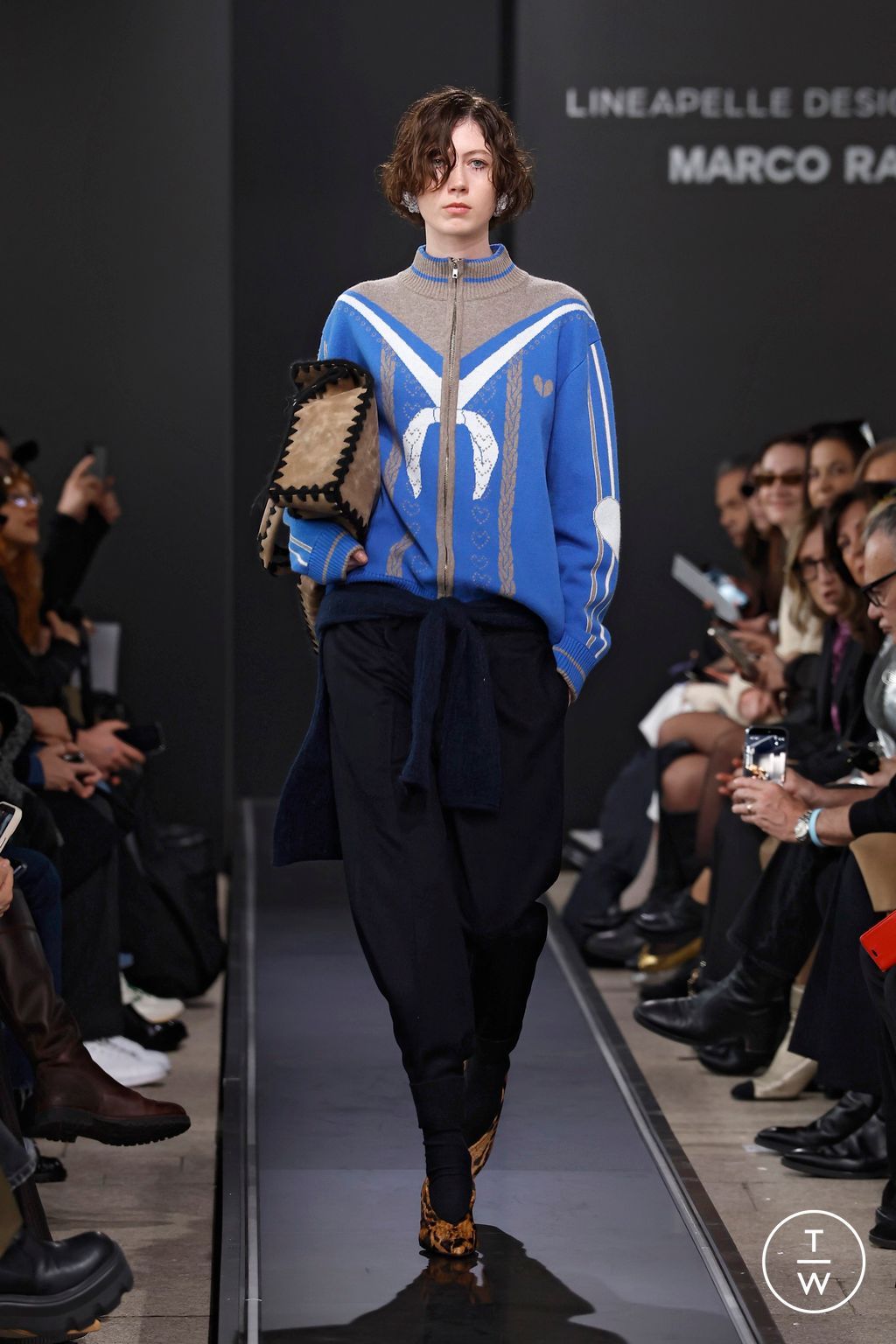 Fashion Week Milan Fall/Winter 2026 look 4 from the Marco Rambaldi collection womenswear