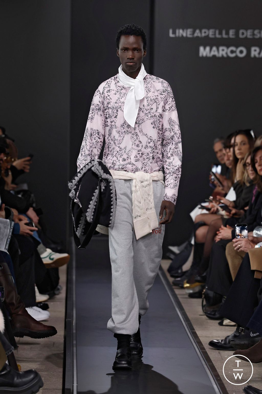 Fashion Week Milan Fall/Winter 2026 look 12 from the Marco Rambaldi collection womenswear