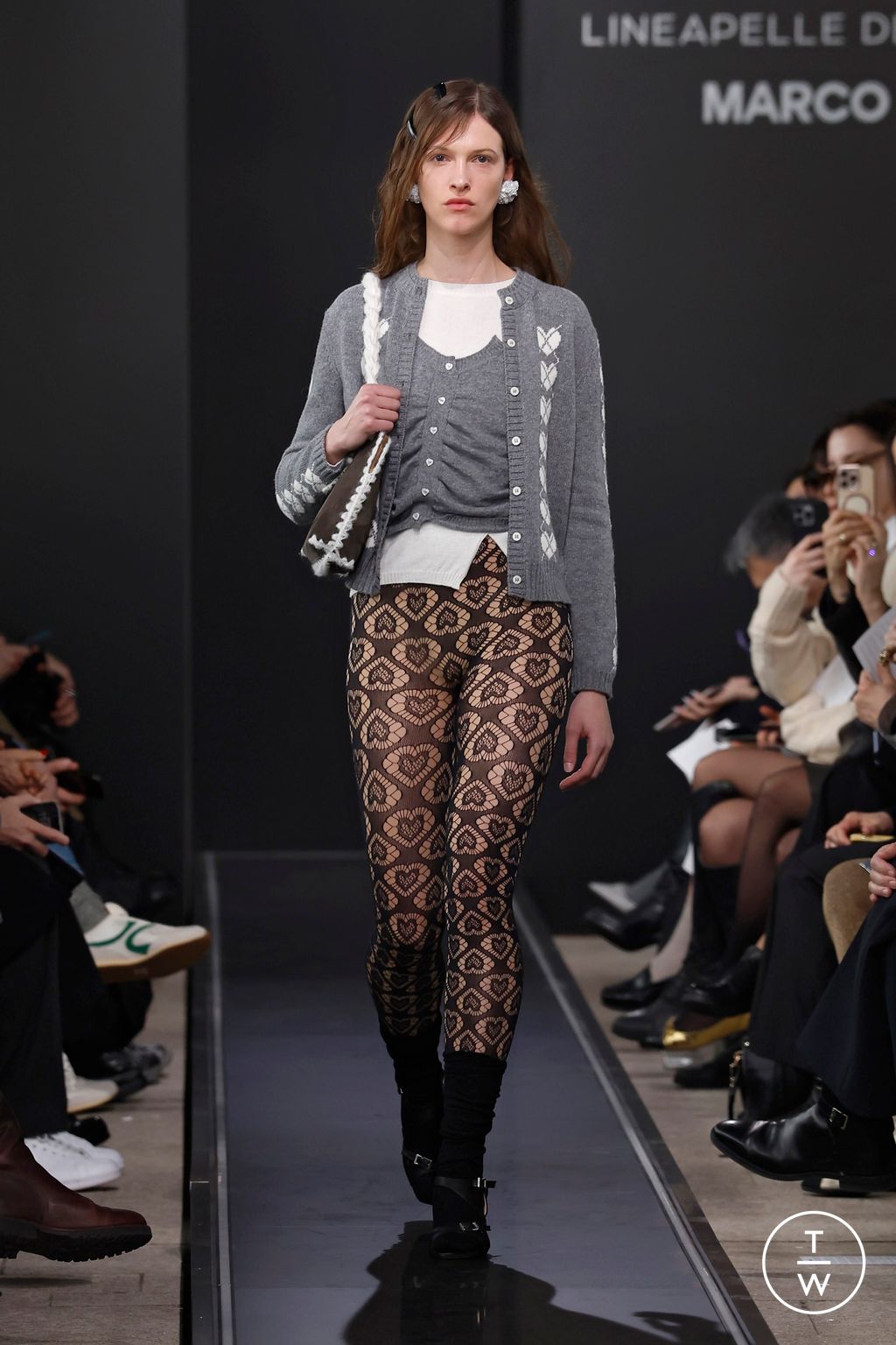 Fashion Week Milan Fall/Winter 2026 look 15 from the Marco Rambaldi collection womenswear