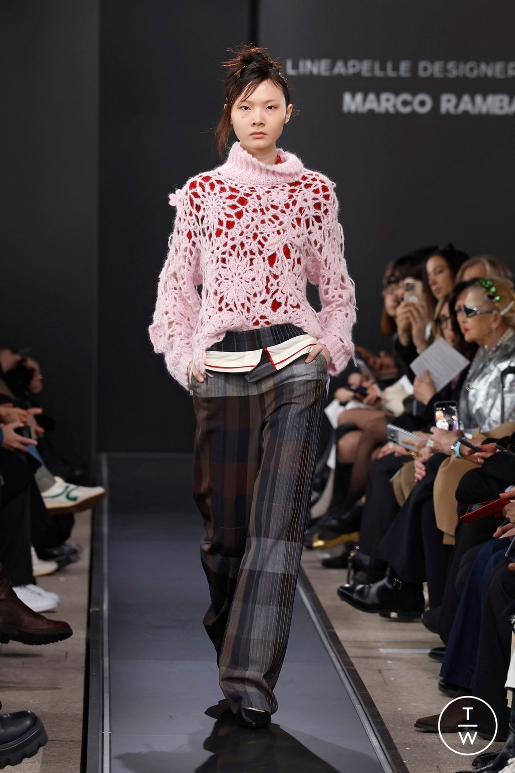 Fashion Week Milan Fall/Winter 2026 look 16 from the Marco Rambaldi collection womenswear