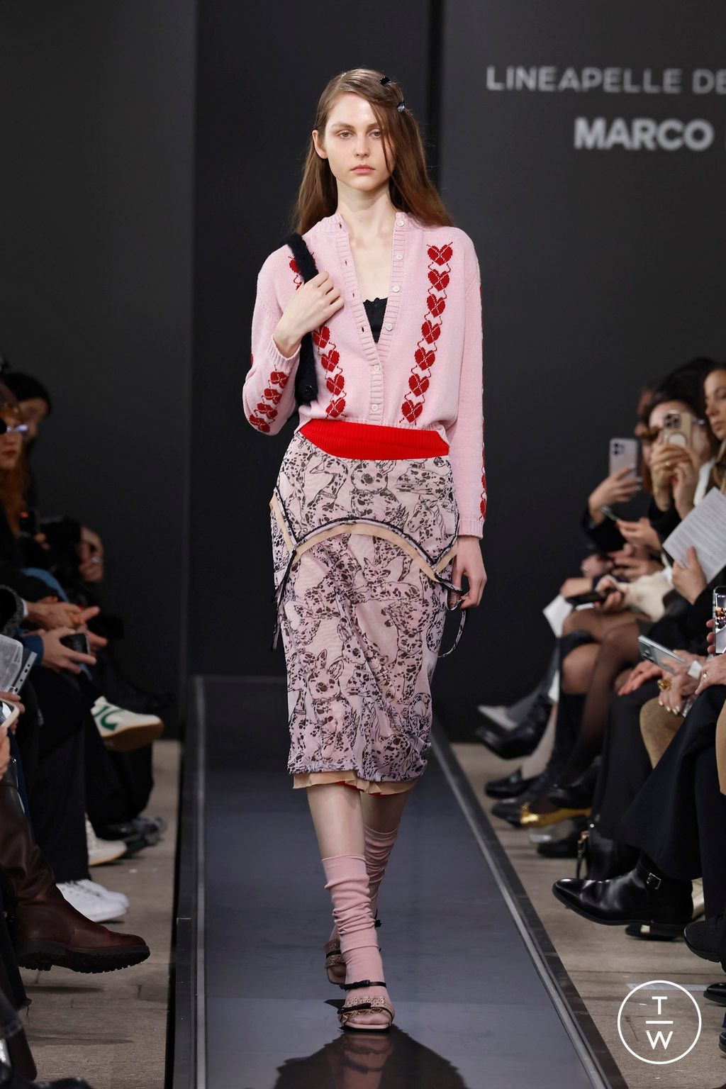 Fashion Week Milan Fall/Winter 2026 look 17 from the Marco Rambaldi collection womenswear
