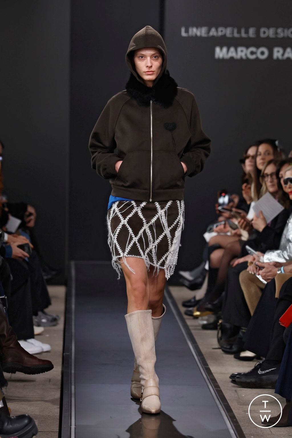 Fashion Week Milan Fall/Winter 2026 look 21 from the Marco Rambaldi collection womenswear