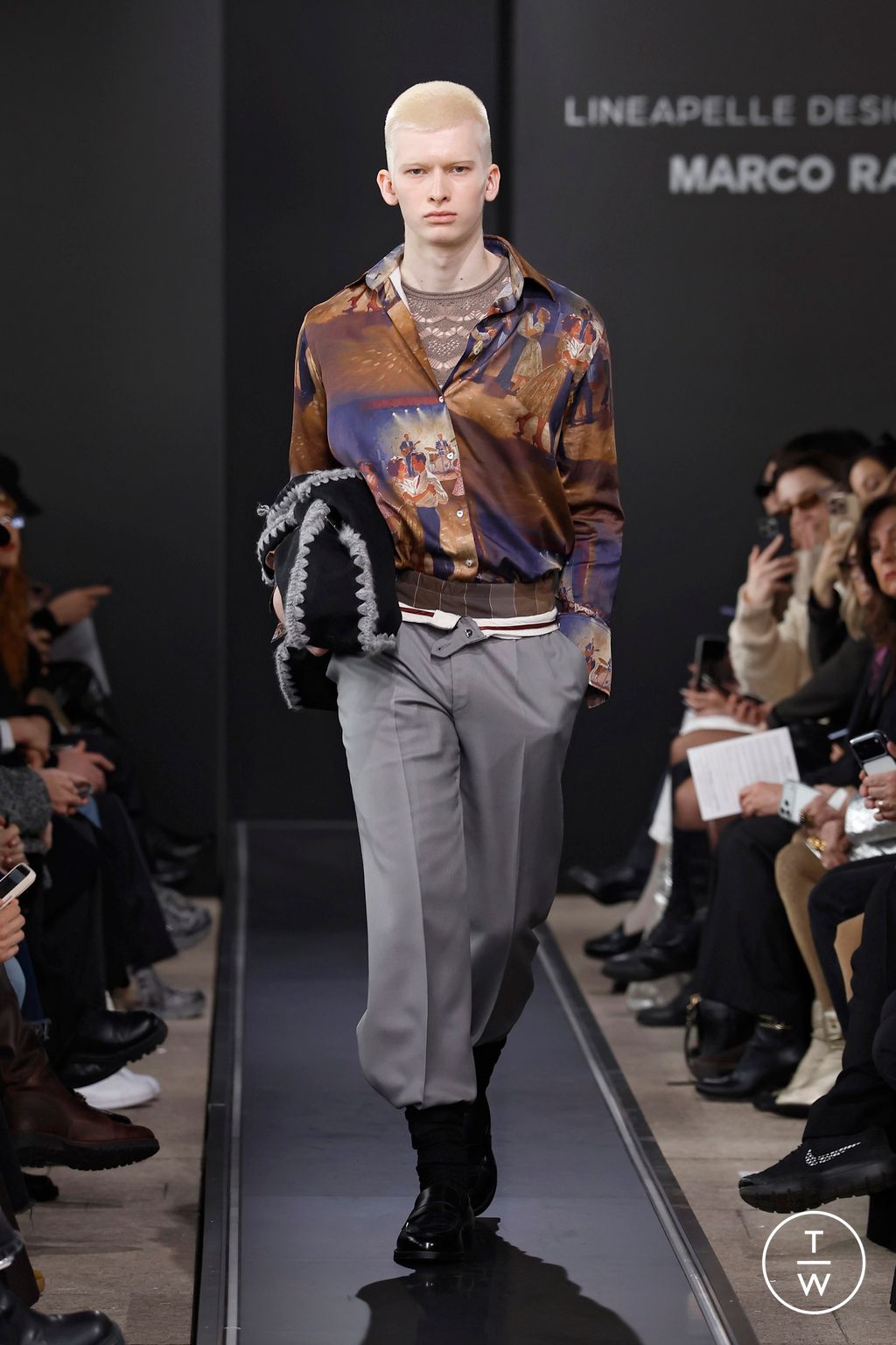 Fashion Week Milan Fall/Winter 2026 look 29 from the Marco Rambaldi collection womenswear