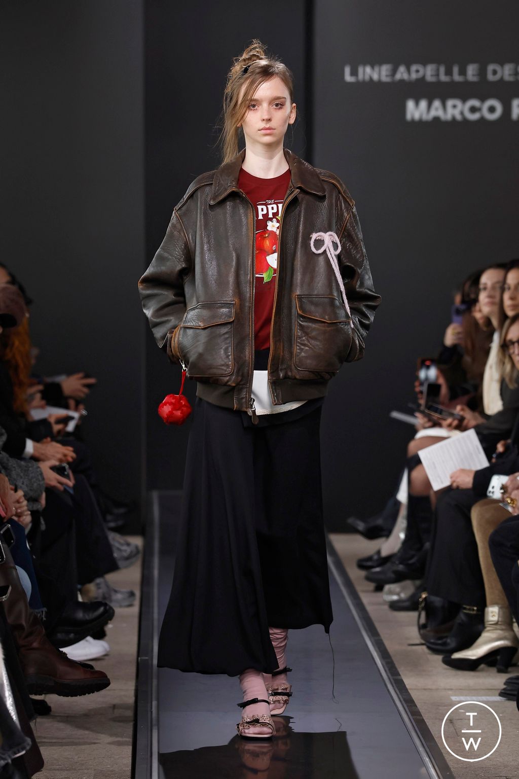 Fashion Week Milan Fall/Winter 2026 look 31 from the Marco Rambaldi collection womenswear