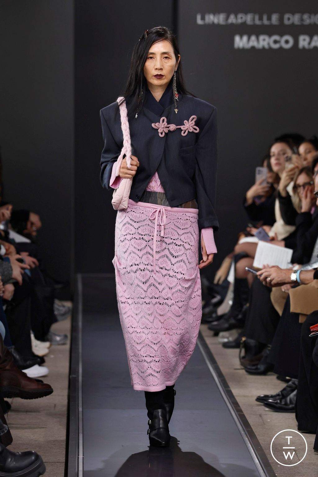 Fashion Week Milan Fall/Winter 2026 look 34 from the Marco Rambaldi collection womenswear