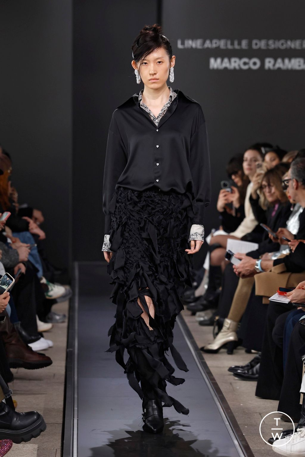 Fashion Week Milan Fall/Winter 2026 look 36 from the Marco Rambaldi collection womenswear