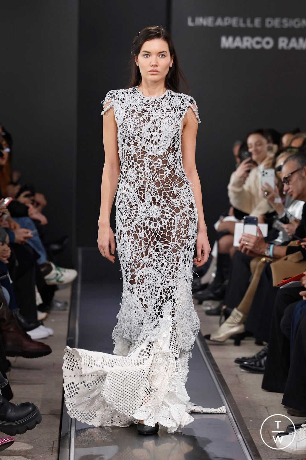 Fashion Week Milan Fall/Winter 2026 look 37 from the Marco Rambaldi collection womenswear