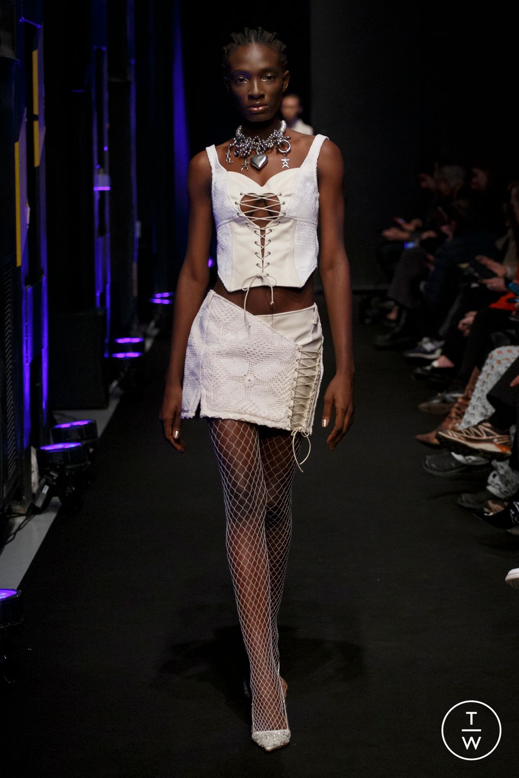 Fashion Week Milan Fall/Winter 2023 look 3 from the Marco Rambaldi collection womenswear