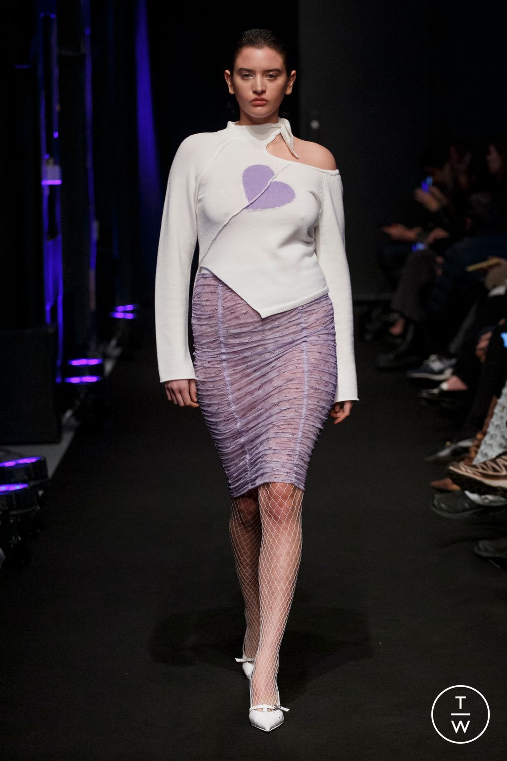 Fashion Week Milan Fall/Winter 2023 look 6 de la collection Marco Rambaldi womenswear