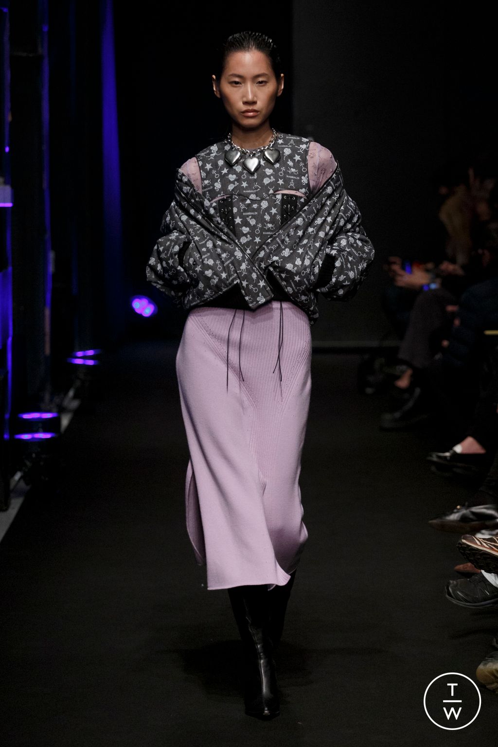 Fashion Week Milan Fall/Winter 2023 look 10 from the Marco Rambaldi collection 女装