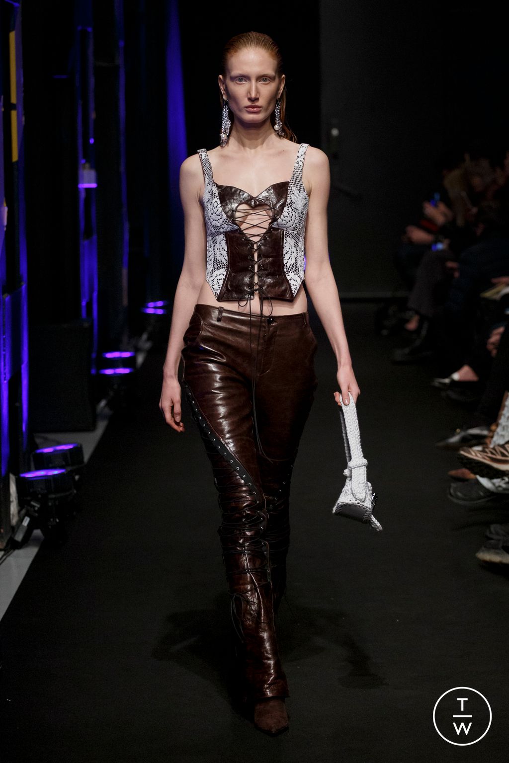 Fashion Week Milan Fall/Winter 2023 look 14 from the Marco Rambaldi collection womenswear