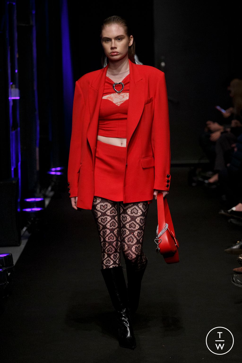 Fashion Week Milan Fall/Winter 2023 look 21 from the Marco Rambaldi collection womenswear