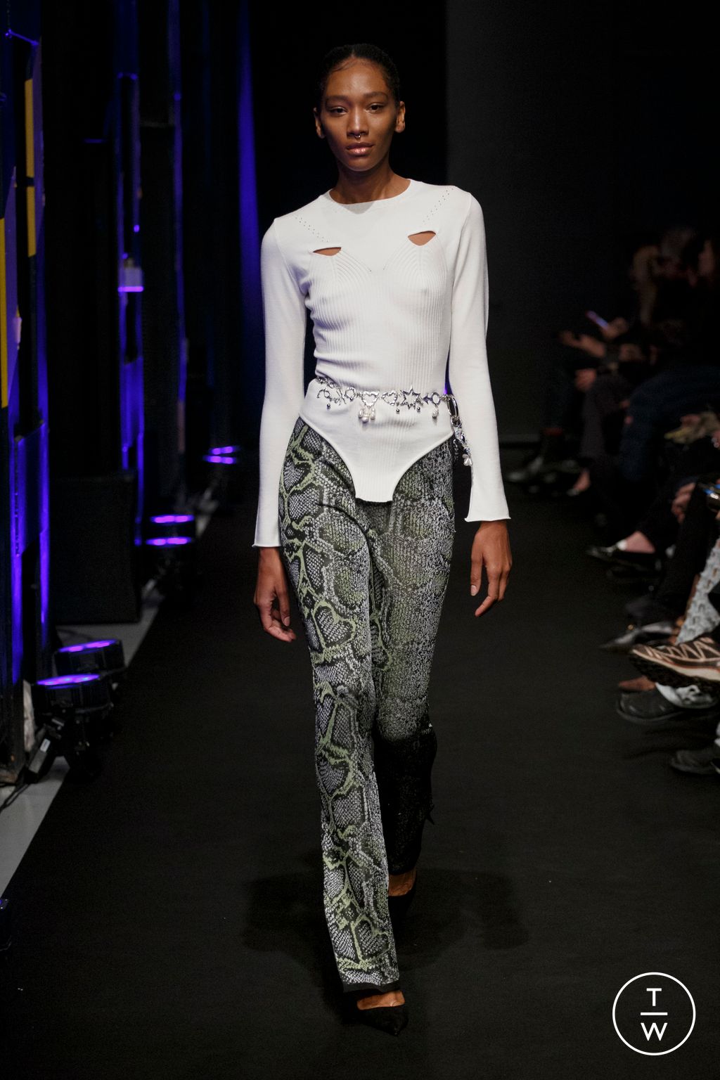 Fashion Week Milan Fall/Winter 2023 look 24 from the Marco Rambaldi collection womenswear