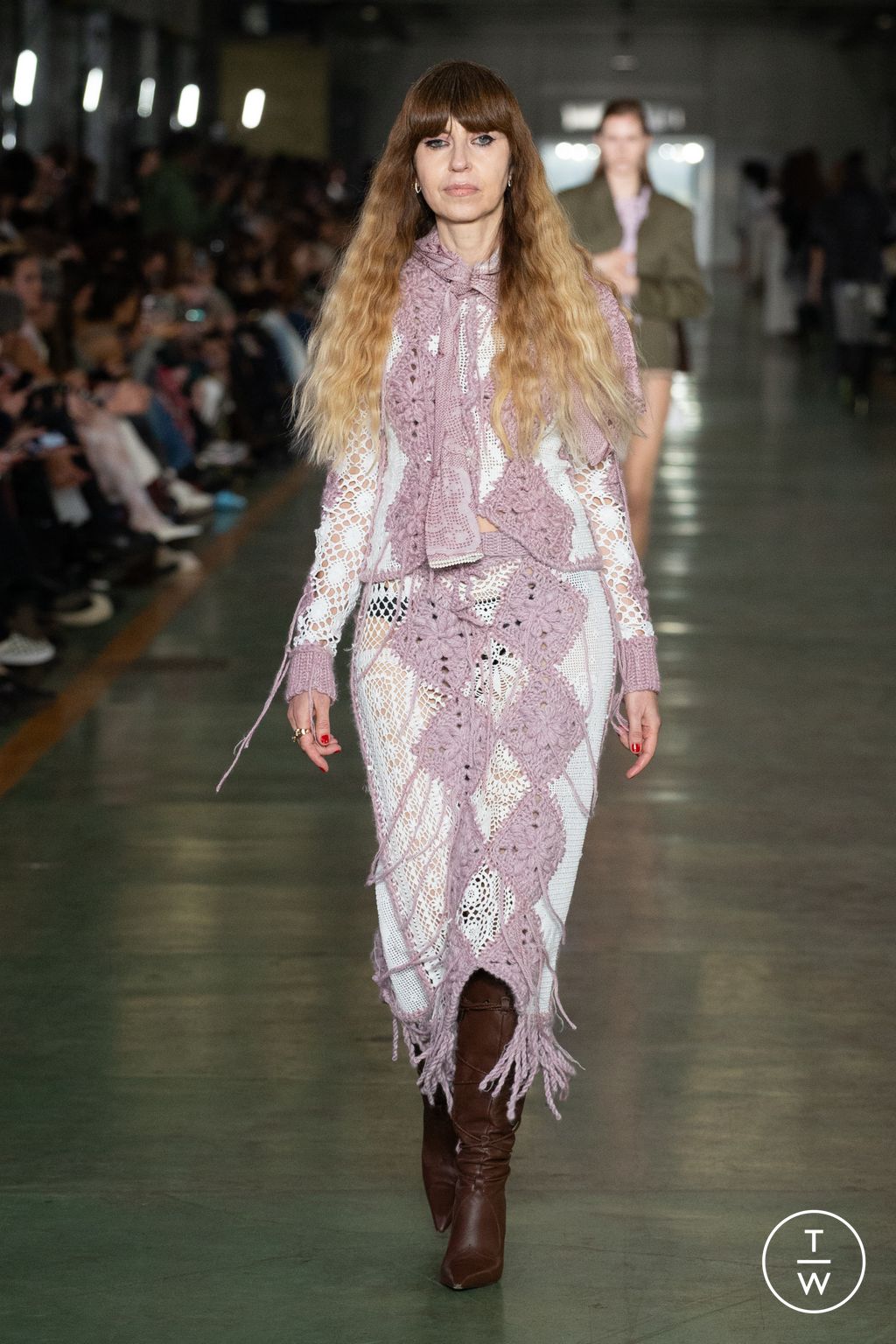 Fashion Week Milan Fall/Winter 2025 look 15 from the Marco Rambaldi collection womenswear