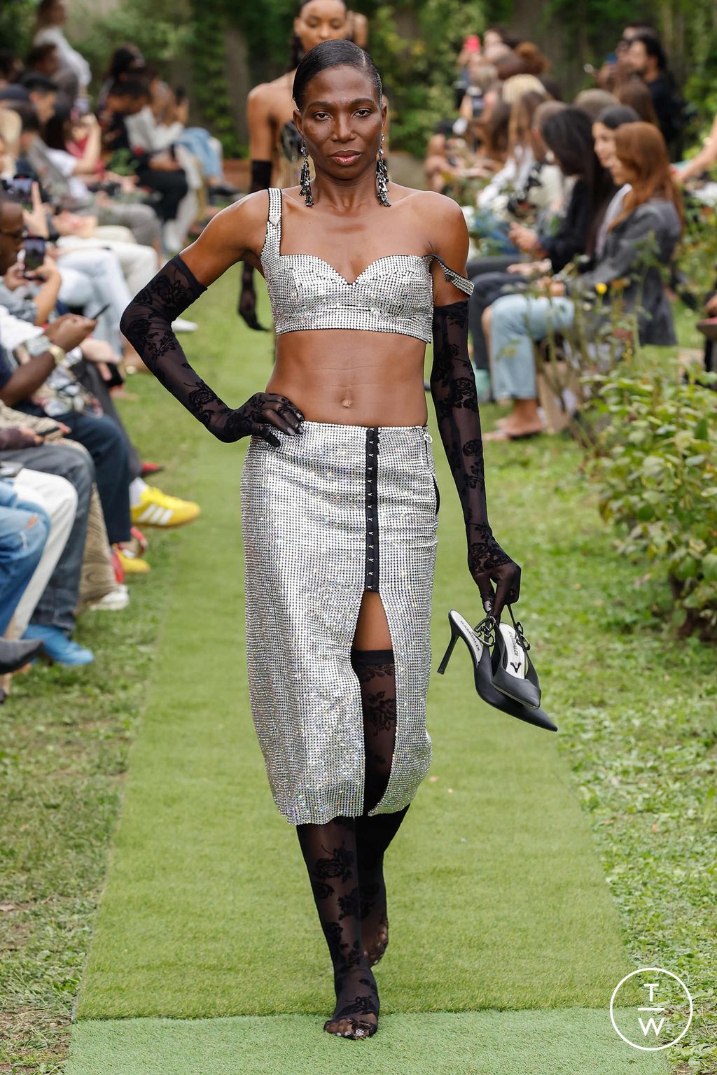 Fashion Week Milan Spring/Summer 2024 look 2 de la collection Marco Rambaldi womenswear