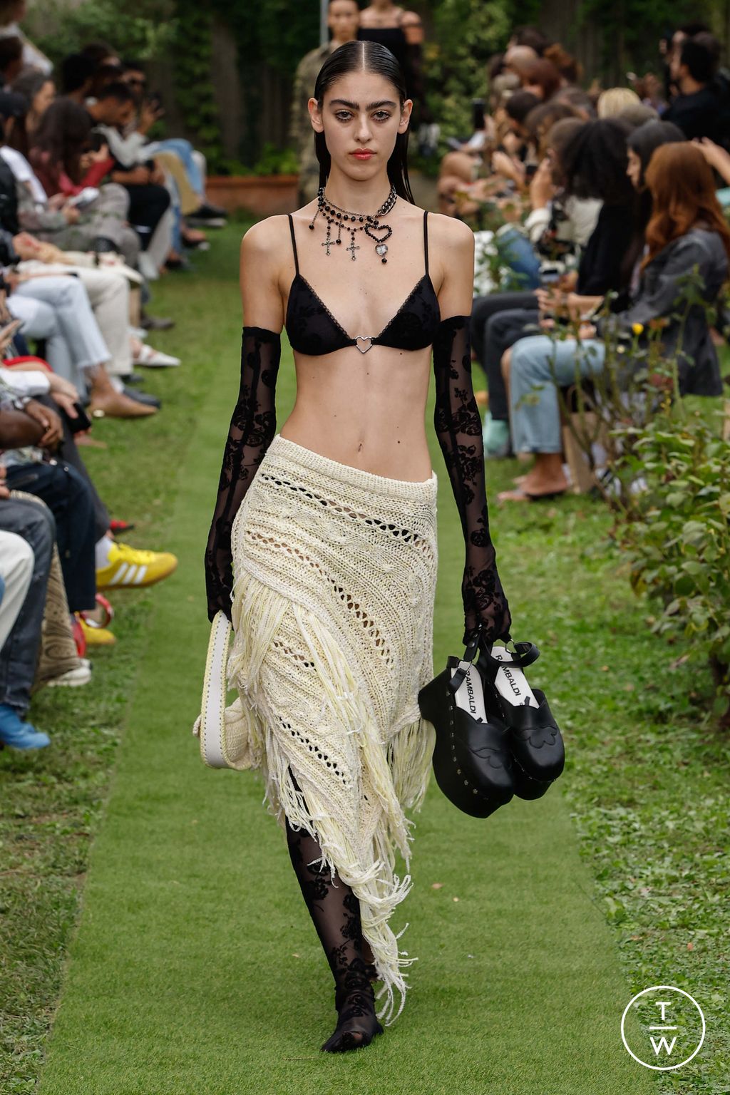 Fashion Week Milan Spring/Summer 2024 look 6 de la collection Marco Rambaldi womenswear