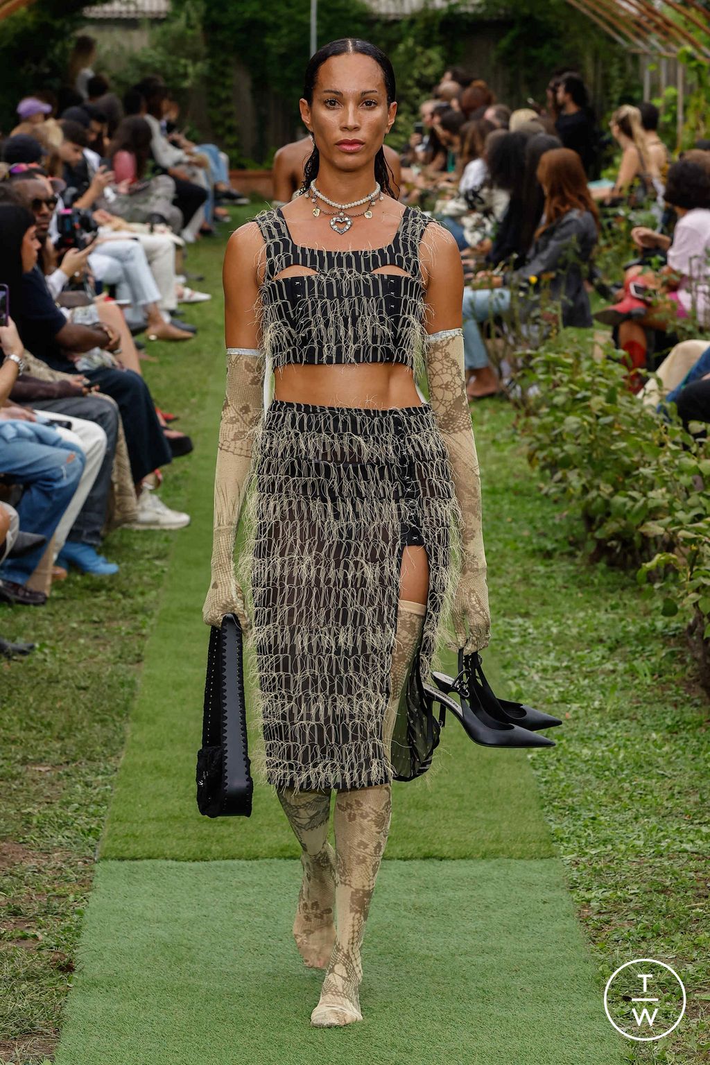 Fashion Week Milan Spring/Summer 2024 look 9 from the Marco Rambaldi collection womenswear