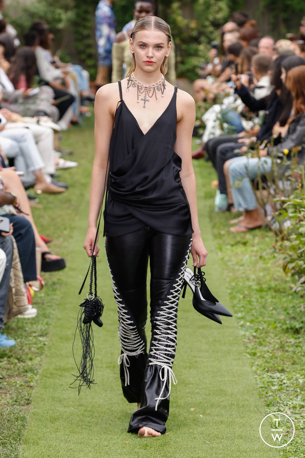 Fashion Week Milan Spring/Summer 2024 look 11 de la collection Marco Rambaldi womenswear