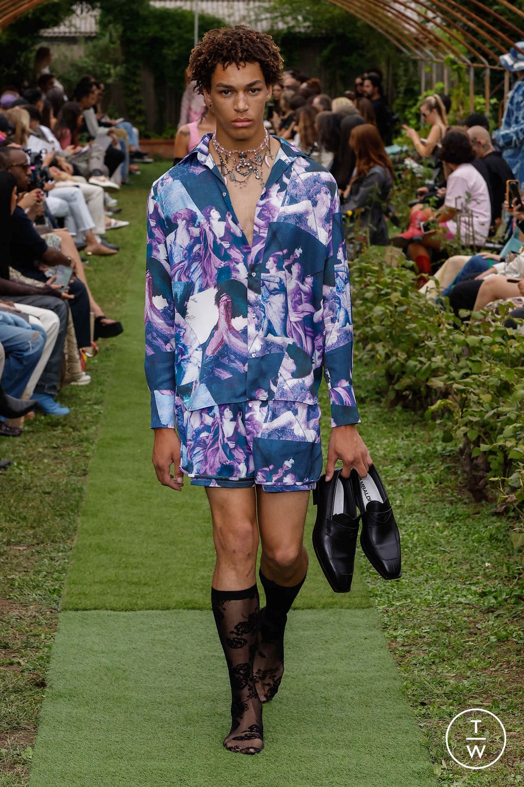 Fashion Week Milan Spring/Summer 2024 look 15 de la collection Marco Rambaldi womenswear