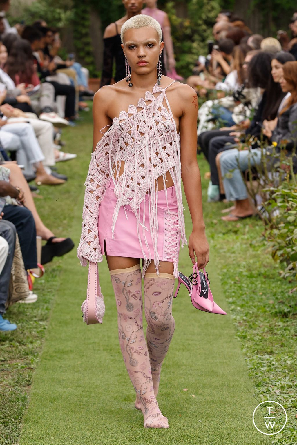 Fashion Week Milan Spring/Summer 2024 look 17 de la collection Marco Rambaldi womenswear