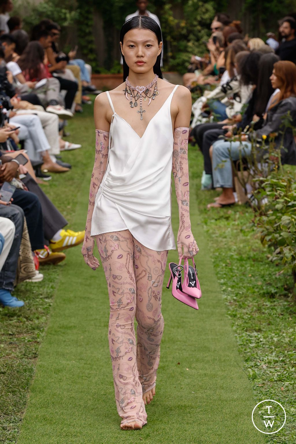 Fashion Week Milan Spring/Summer 2024 look 23 de la collection Marco Rambaldi womenswear