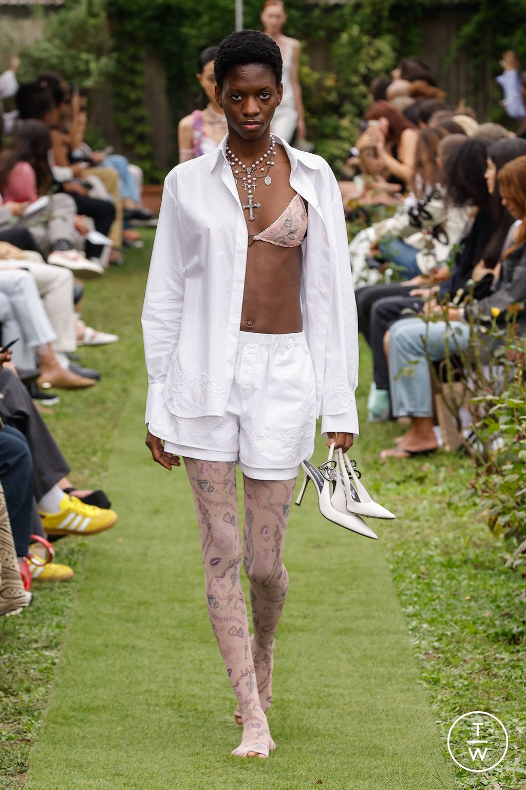 Fashion Week Milan Spring/Summer 2024 look 24 de la collection Marco Rambaldi womenswear