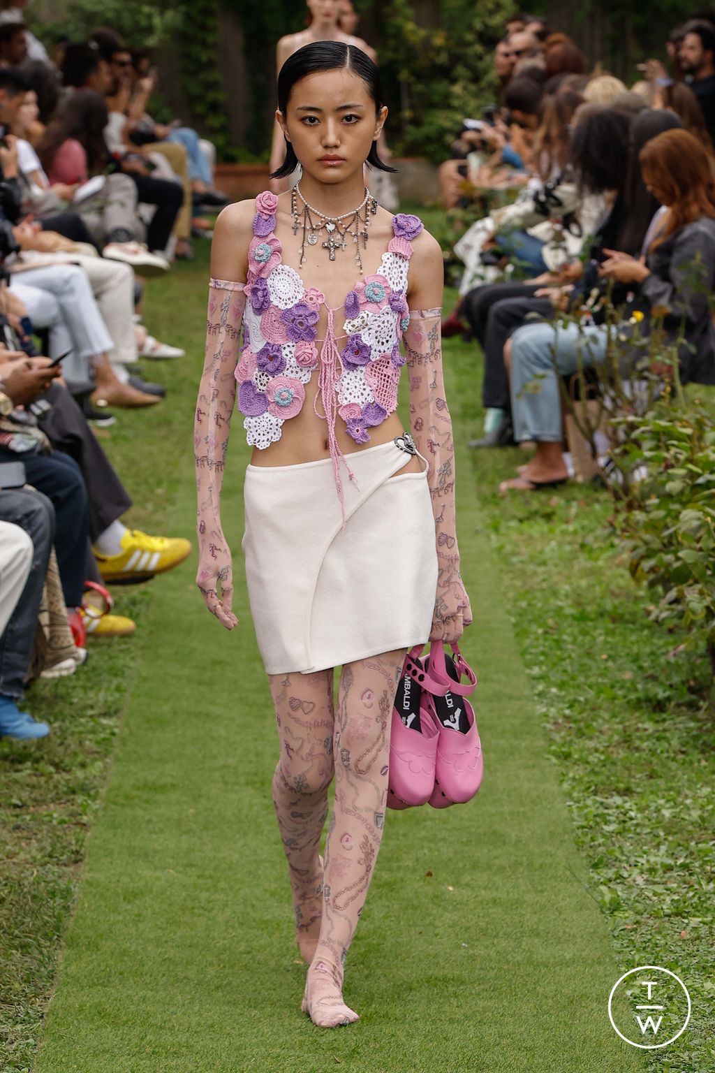 Fashion Week Milan Spring/Summer 2024 look 25 de la collection Marco Rambaldi womenswear