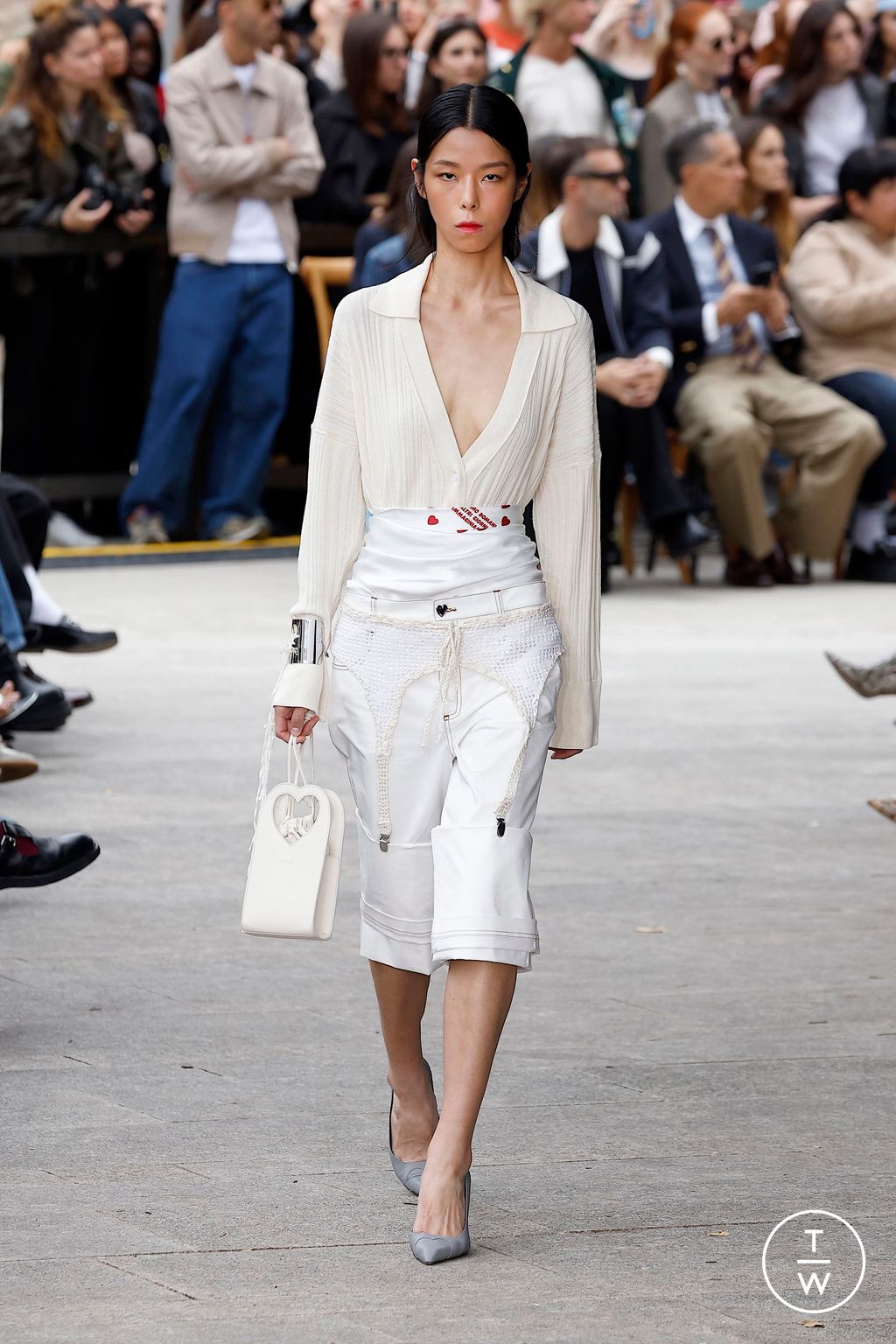 Fashion Week Milan Spring/Summer 2025 look 1 from the Marco Rambaldi collection womenswear