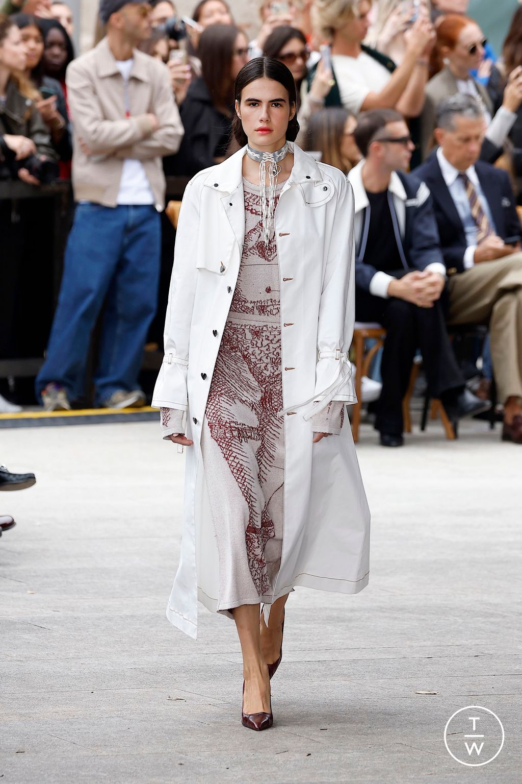 Fashion Week Milan Spring-Summer 2025 look 5 from the Marco Rambaldi collection womenswear