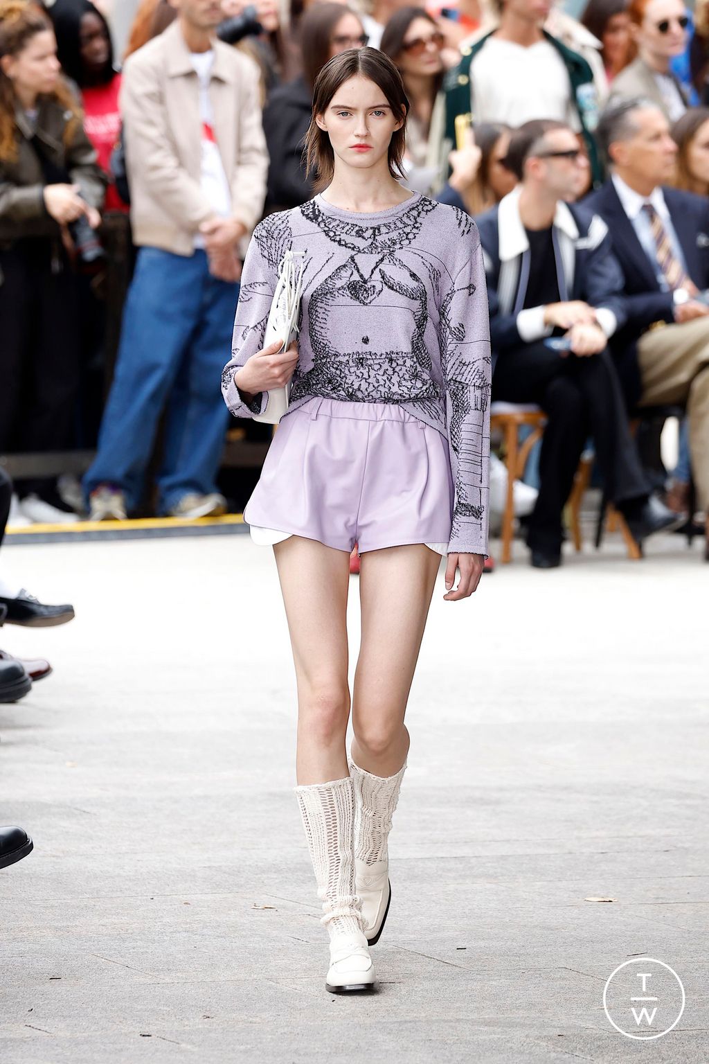 Fashion Week Milan Spring-Summer 2025 look 20 from the Marco Rambaldi collection womenswear
