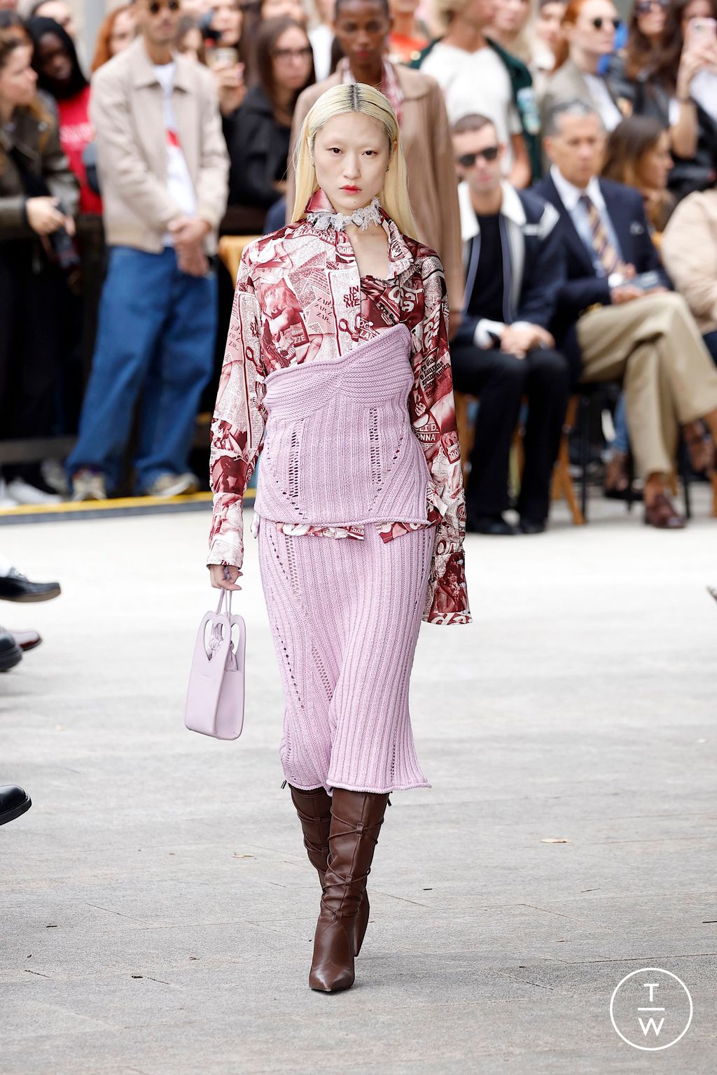 Fashion Week Milan Spring/Summer 2025 look 22 de la collection Marco Rambaldi womenswear